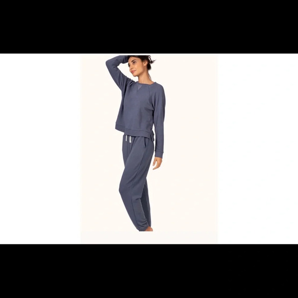 NWT Lively The Terry-Soft Jogger in Deep Sky Size Small - Picture 3 of 7